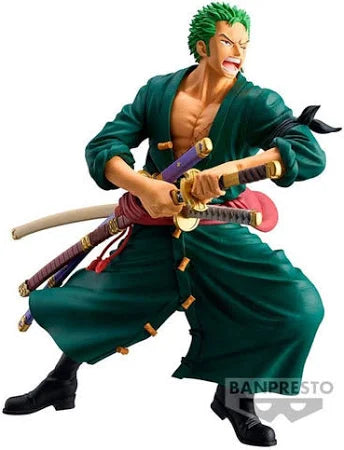 Roronoa Zoro One Piece Grandista Figure - Authentic Japanese Anime Figure | figurejp