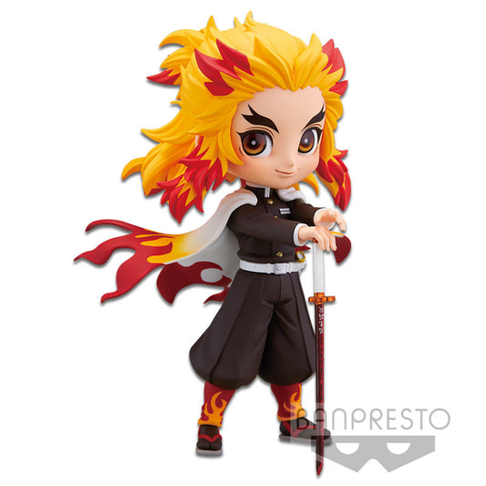 Kyojuro Rengoku Kimetsu no Yaiba Q Posket Figure - Authentic Japanese Anime Figure | figurejp