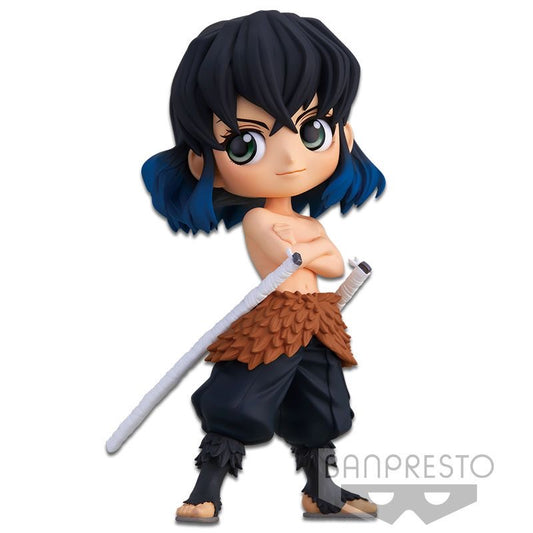 Inosuke Hashibira Kimetsu no Yaiba Q Posket Figure - Authentic Japanese Anime Figure | figurejp