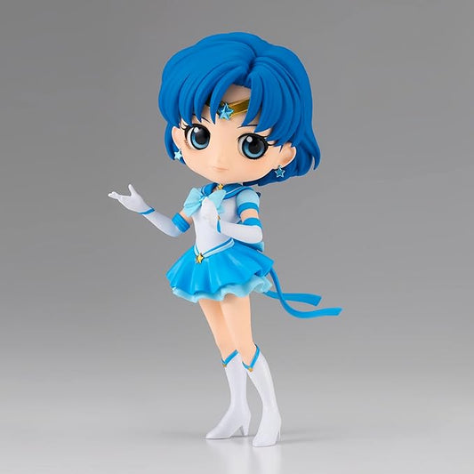 Eternal Sailor Mercury Sailor Moon Q Posket Figure - Authentic Japanese Anime Figure | figurejp